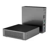 Mini PC C06E, Intel 12th Gen Alder Lake- N100(up to 3.4GHz), 8GB DDR4 256GB S...