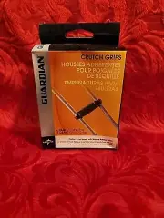 GUARDIAN CRUTCH GRIPS 1 Pair Grey New In Box