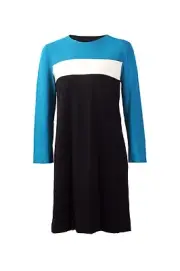 NWT Diane Von Furstenberg DVF Aina Colorblock Dress Size Medium M Med NEW