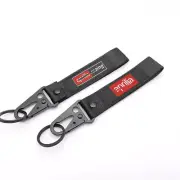 Key Ring Hook Strap Lanyard Nylon Embroidery for Aprilia Keychain Metal Backpack