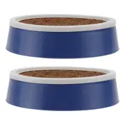 2 Sets Bird Nest Nesting Bowls Pigeon Supplies Plastic Basin Pigeons for