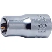 Ko-ken 2425-E6 TORX 1/4"Sq. Drive Socket E6, L.22 mm