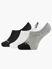 Calvin Klein Mens 3 pack iconic logo terry cushion liner sock ckm211ln01