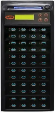 Systor 1:47 USB Duplicator & Sanitizer 6GB/Min - Flash Drive Cloner & Wiper