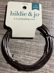 Hilde & Jo Beading Craft Wire 16 -Gauge 2.3 Yds