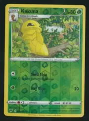 2020 POKEMON VIVID VOLTAGE REVERSE HOLO HP 80 2/185 UNPLAYED KAKUNA