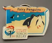 Sydney 2000 Olympic Torch Relay Lapel Pin Badge