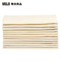 在飛比找momo購物網優惠-【MUJI 無印良品】落棉環保抹布/12枚(6入組)
