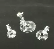 Clear Echo Foot Set of 3 Sizes 3/8", 1/2", 3/4" for Bernina New Style