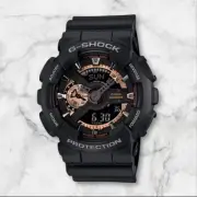 Casio G-Shock GA110RG-1A Analog/Digital Matte Black Resin watch Gift Choice
