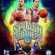 Stephen Curry & Klay Thompson Splash Brothers Portrait Plus Sports Photo