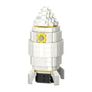 Mini Space Rocket 669 Pcs Building Blocks Toy Set DIY Puzzle Pen-Holders with Tool Kit for Kids Age 8+