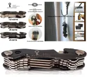 NEW Compact Key Organizer Smart Key Holder with Multitools - Bottle Opener Gifts