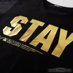 STAYREAL 8週年限定紀念T 黑色