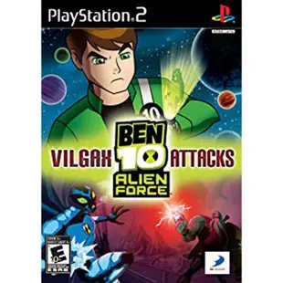 Dvd 遊戲 PS2 Ben10 外星人部隊 Vilgax 攻擊