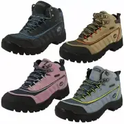 ladies Campri Shazney Suede Leather Walking/Hiking boots