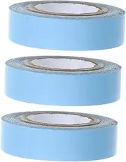 SOESFOUFU 3 Rolls Wig Film Wig Tape for Lace Wigs Wig Lace Glue Double Lace Wig Tape Extension Hair Wig Tape Toupee Adhesive Tape Bald Cap Adhesive Lace Front Tape