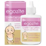 Egozite Cradle Cap Lotion 50mL Loosens Crusts Removes Cradle Cap Ego