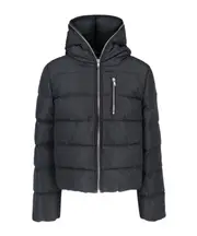 Rick Owens Sealed Zip-Up Down Jacket IT52,IT50,IT56,IT54,IT48,IT46 Black