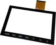Micarun Touch Screen Digitizer Glass on Navigation Radio LCD 8 Inch Replacement Fit Mitsubishi Outlander Mirage 2020 2021 2022 Replaced OE# 8740A103 8740A098 (Without LCD)