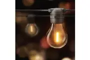 17m Solar Festoon Lights Outdoor LED String Light Christmas Decorations Party