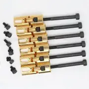 NEW Replacement Saddles SET fit GE1996T Tremolo Bridge Gotoh Floyd Rose - GOLD