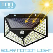 100 Solar LED Bright Deck Lights Outdoor Garden Patio Railing Decks Path Lightin