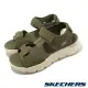 Skechers 涼鞋 Go Walk Flex Sandal 男鞋 綠 緩震 健走鞋 229205OLV