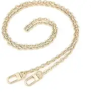 [OULARIO] DIY Cross Body Chain Strap for Small Bags Pochette Mini NM Eva Favorite PM MM Chain Accessories for Shoulder Bag (S1 120CM)