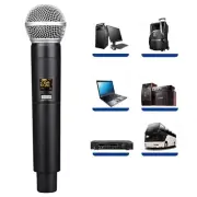 Wireless KTV Microphone System Dual Channel Handheld Church Microphone- CHEAP