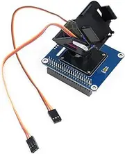 2-DOF Pan-Tilt HAT Compatible with Raspberry Pi Series Board Light Intensity Sensing Control Camera Movement I2C Interface