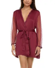 Flora Nikrooz Showstopper Charmeuse Cover-Up Robe