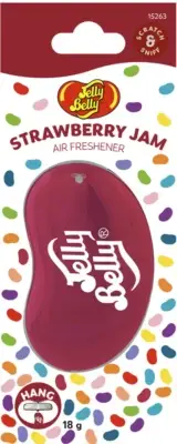 **Fast Delivery**Jelly Belly Air Freshener -Strawberry JAM