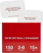 We’re Not Really Strangers Card Game – A Fun, Portable Game for Meaningful Connections – Ideal for Family, Friends, and Travel – Great for Deep Conversations and Bonding