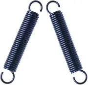 10Pcs Extension Spring 0.4mm Small Tension Spring with Hook Wire Dia 0.4Outer Diameter 3/4mmLength 15-60mm(0.4x3x30mm)