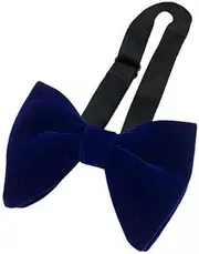 [yuksok] Elegant Men's Velvet Bow Tie - Classic Pre-Tied Neckwear for Formal Events