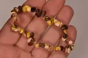 *MOOKAITE* Bracelet 9.5g Chip Bead Tumbled Stones Elastic Healing Decisions