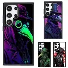 Full Coverage cartoon plague doctor bravery For Samsung S21 S22 S23 S24 Ultra FE