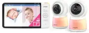 Vtech RM7754HDV2 7” 2-Camera Smart HD Video Monitor with Remote Access