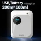 USB 200M³ 100ml Fragrance Essential Oil Diffuser Fresh Air Scent Aroma Home Car