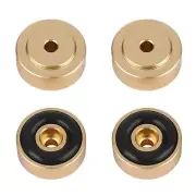 4pcs Aluminum HIFI Audio Speaker Isolation Feet Absorb Shock Pad Amplifier Stand