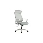 Adjustable Height Mesh Office Chair with Lumbar Support and Headrest/Caster W...