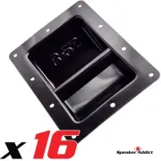16-Pack B52 Recessed Steel DJ Speaker PA Cabinet Case Bar Handle 6 3/8 x 8 5/8
