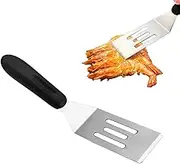Small Metal Spatulas for Kitchen Use -Cake & Pancakes Serving Spatulas - Metal for Serving & Turning, Cake & Pancakes, Pie Server, PP Handle, Chef Baking Scraper Turner, Cast Iron Griddle BBQ Flat to