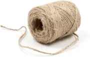 2Mm - 164FT Natural Jute Twine Rope String - for Crafts Gardening Plant Accessor