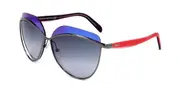 Emilio Pucci EP0052 08B Men's Sunglasses Gunmetal Size 60
