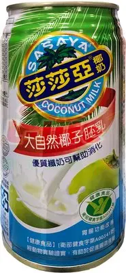 在飛比找Yahoo!奇摩拍賣優惠-熱銷飲品 愛之味．莎莎亞椰奶335ml（4入/組）