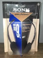 1994 Sony Walkman MDR-009L Stereo Headphones Sealed/New