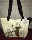 Disney Epcot World Showcase France Beauty & the Beast Bonjour Belle Tote Purse