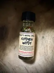 Kitchen Witch Magick Ritual Oil (Handmade, Organic, Witchcraft, Wicca, Hoodoo)